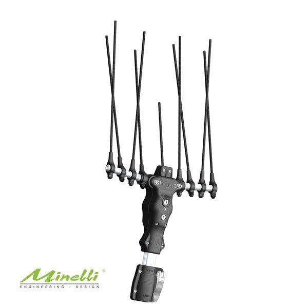 Abbacchiatore elettrico con asta telescopica