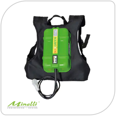 Batteria a Spalla Minelli OlivGreen