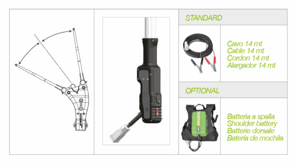 L'Abbacchiatore-Elettrico-con-Asta-OlivGreen-300-Plus-Minelli
